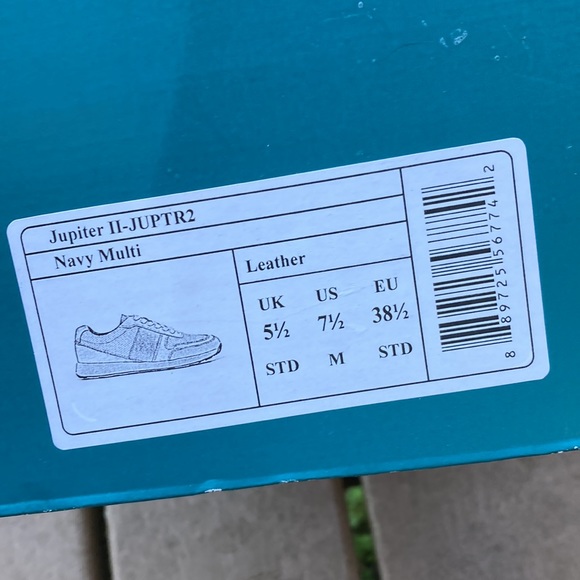 Navy sneakers - hotter - Picture 5 of 8